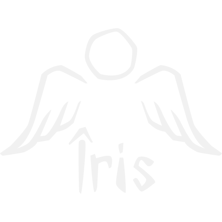 logo blanc Iris